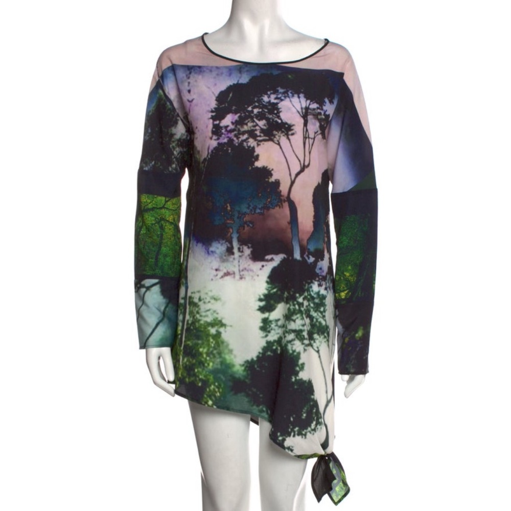 Clover Canyon Print Dress EUC